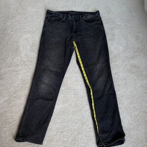 Banana Republic Men's Gray Traveler Jeans 31x32 slim fit